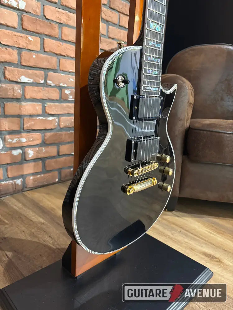 LTD EC1000 deluxe blk EMG - Occasion Guitare électrique