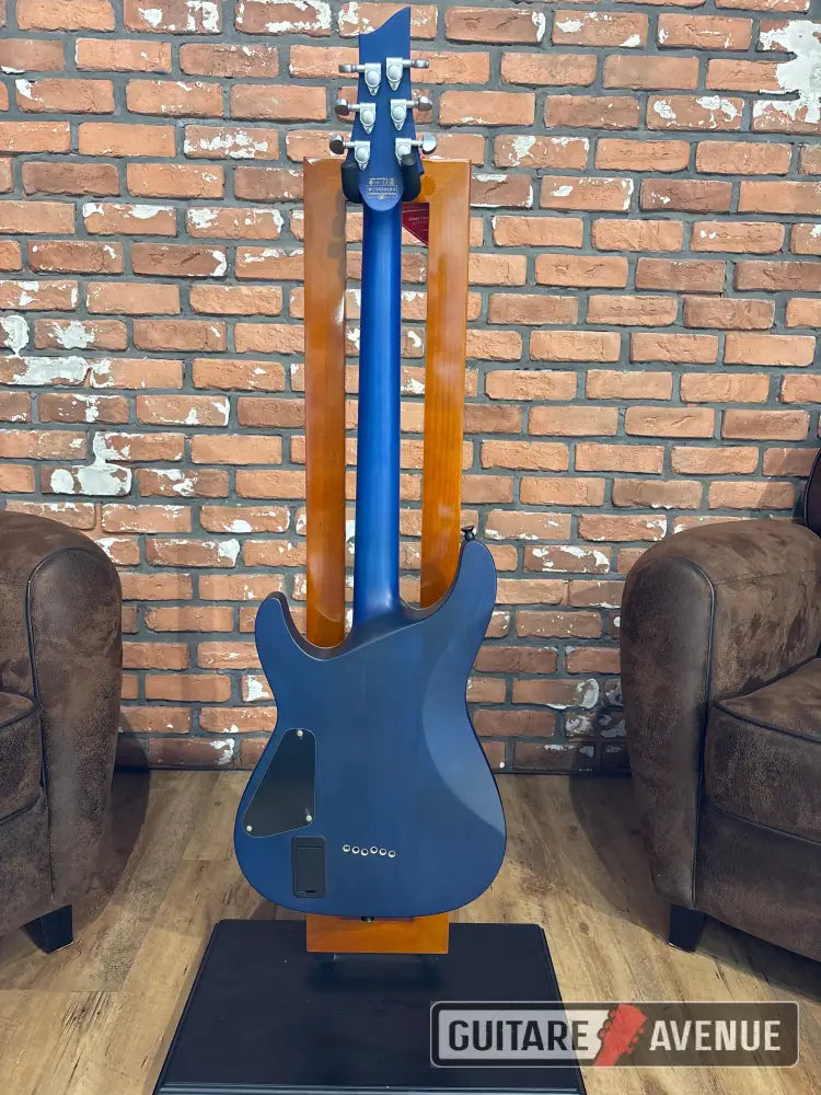 Schecter C1 platinium platinium blue- Occasion Guitare électrique